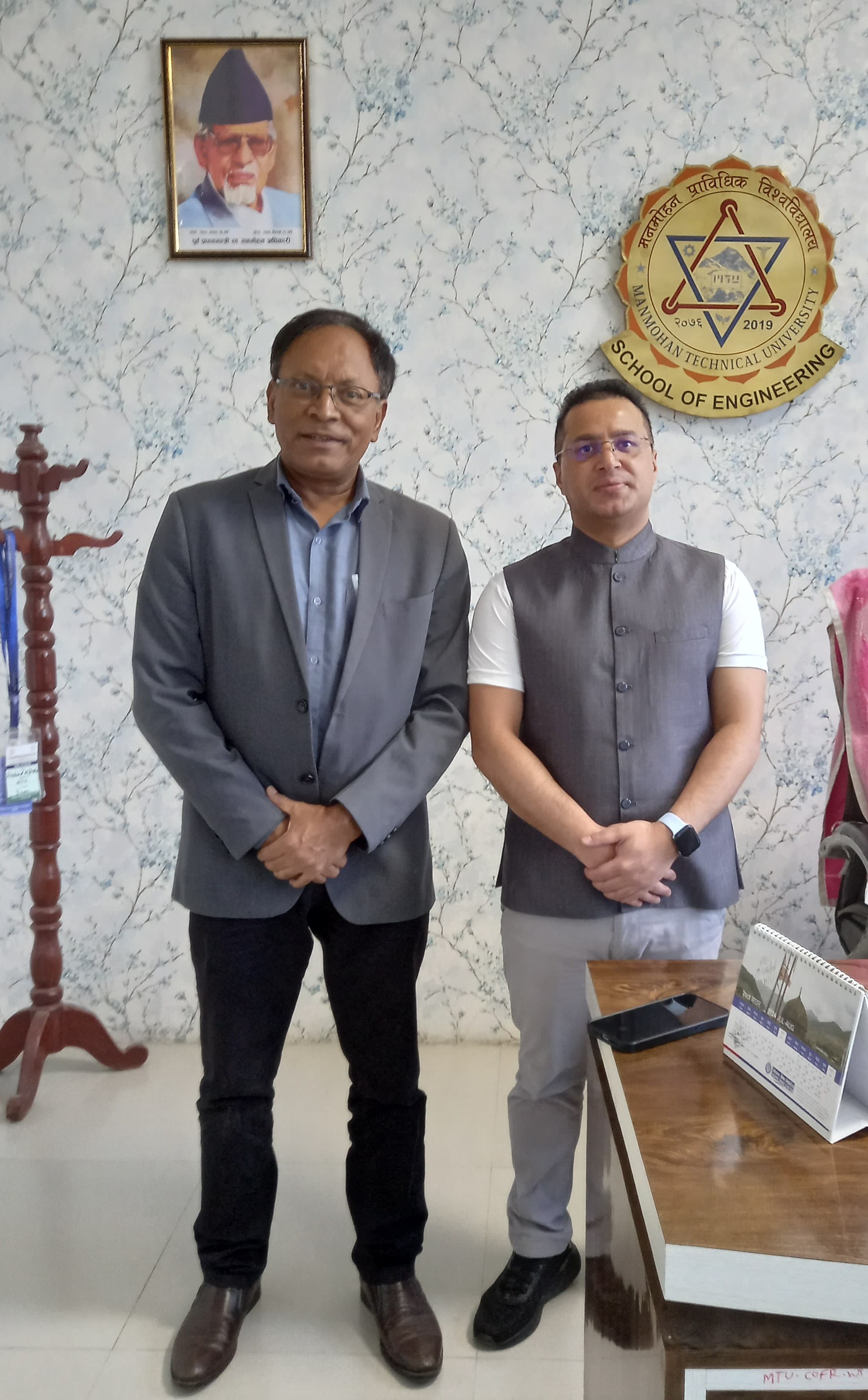 Visiting lecture delivered by Asst. Prof. Dr. Sujan Tripathi
